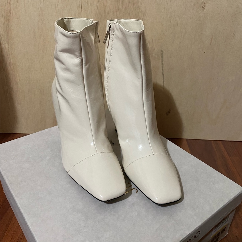 Jimmy Choo Mirren 85 Patent Leather Ankle Boot size 10 - Picture 5 of 10